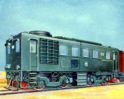 64-China---Diesel-elektr-Schnellzug-Lokomotive