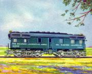69-Amerika---Diesel-ElektrLokomotive--Sechszylinder-Viertakt-Dieselmotor