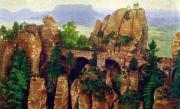 02-Sachsische-Schweiz---Bastei-mit-dem-Lilienstein
