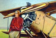 09-Elli-Beinhorn-mit-ihrem-Flugzeug