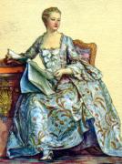 95-Dame-vom-Hofe-in-Brokatrobe