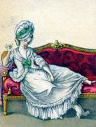107-Junge-Frau-im-Neglige