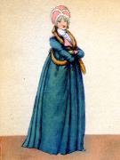 157-Morgenkleid-mit-Pelzhaube