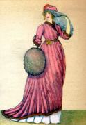 174-Dame-im-Winterhabit