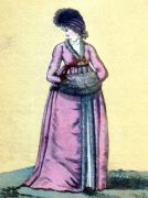 175-Dame-mit-Muff-und-Federhut